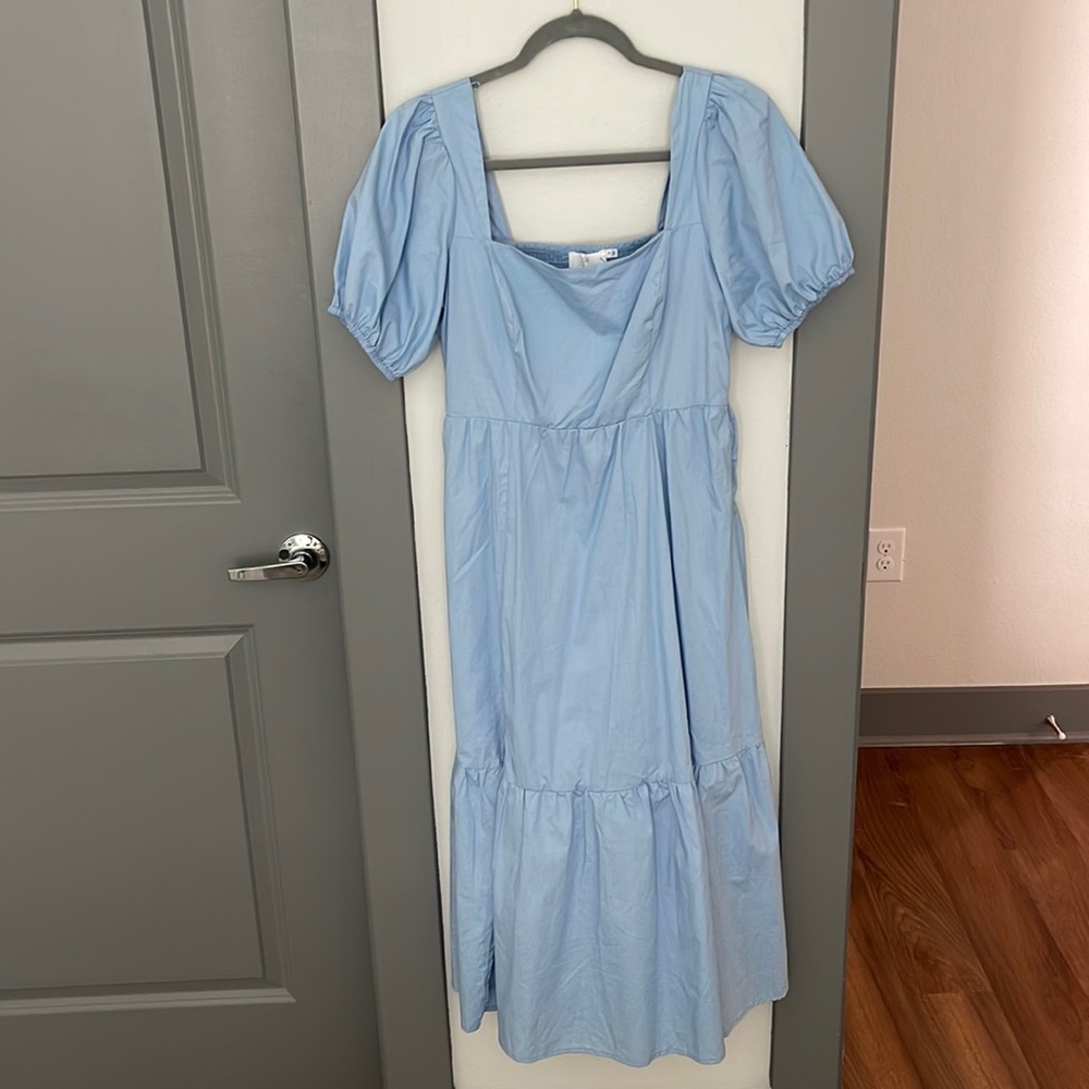 ASTR blue dress